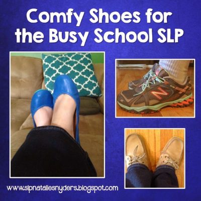 School SLP Shoe Recommendations