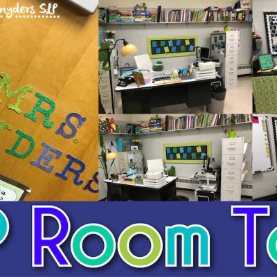 SLP Room Tour with Natalie Snyders