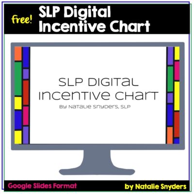 FREE SLP Digital Incentive Charts
